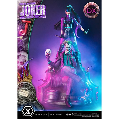 DC Comics The Joker Deluxe Concept Design by Jorge Jimenez Museum Masterline 1:3 Scale Statue