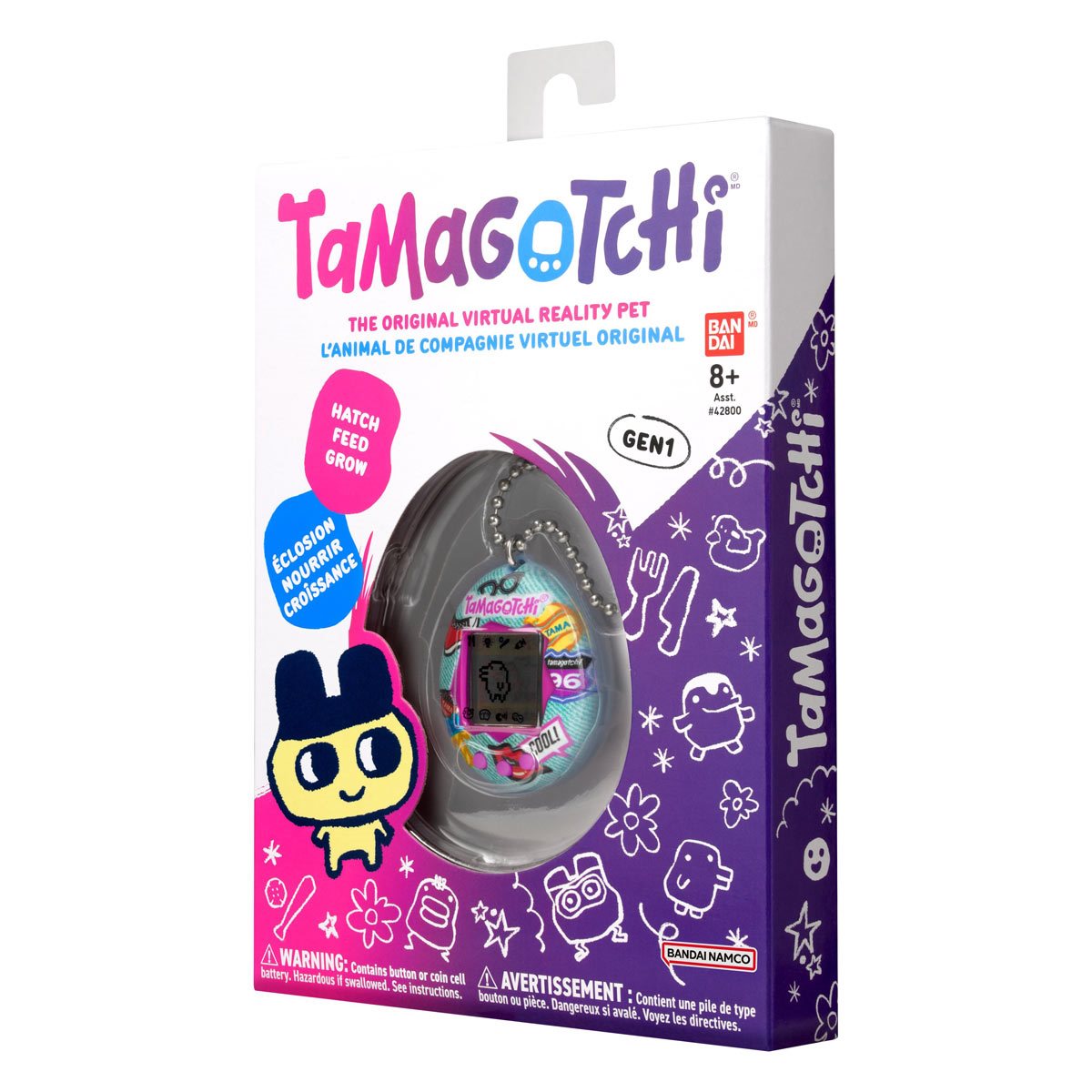 3D model Retro Tamagotchi Bandai Violet