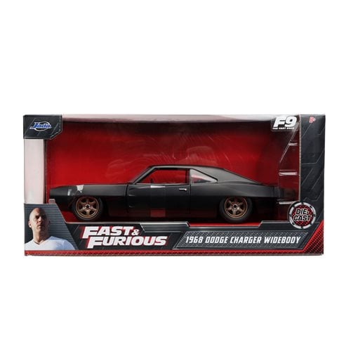 Fast and Furious 9 1968 Dodge Charger 1:24 Scale Die-Cast Metal Vehicle