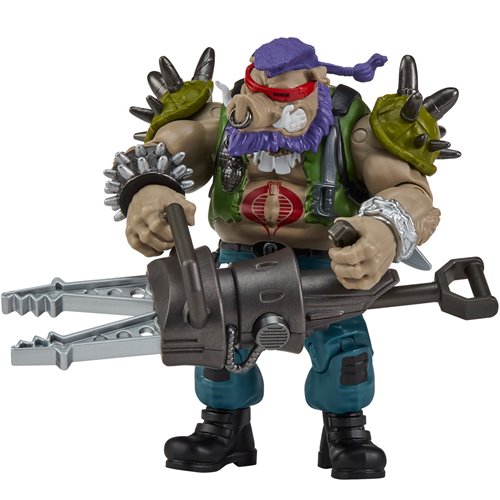 TMNT x G.I. Joe Bebop Dreadknocker Action Figure