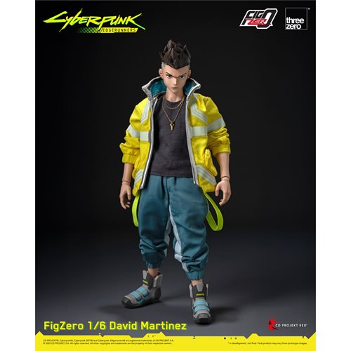 Cyberpunk: Edgerunners David Martinez FigZero 1:6 Scale Action Figure
