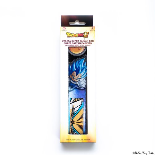 Dragon Ball Super Vegeta Super Saiyan Blue Keystrap
