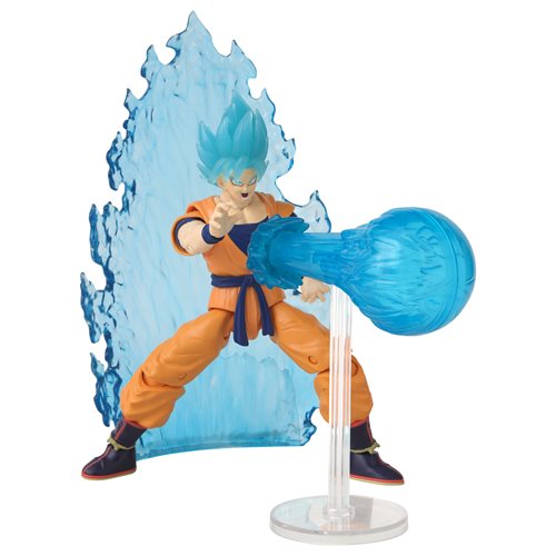 Dragon Ball Super Dragon Stars Power-Up Pack Super Saiyan Blue Goku DBS Broly Version Action Figure