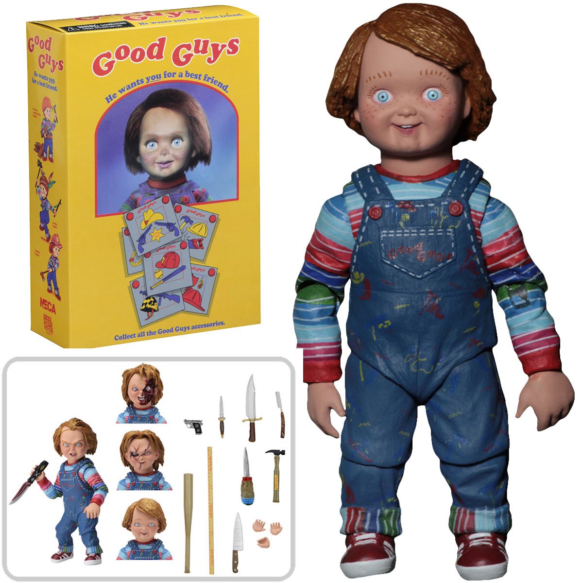 = NECA = Chucky: Ultimate Chucky 7 inch Action Figure 