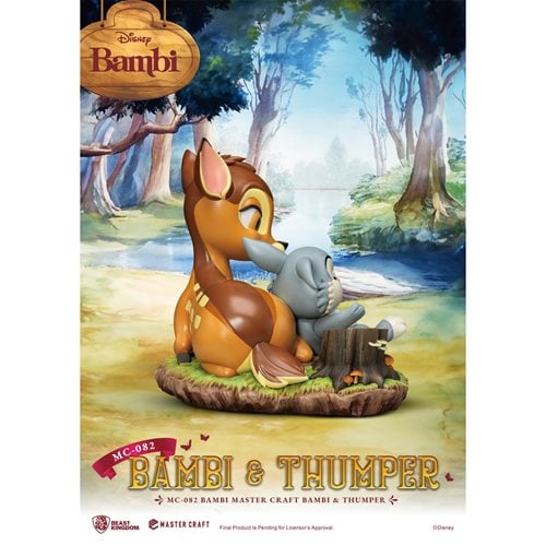 Bambi and Thumper MC-082 Master Craft Statue