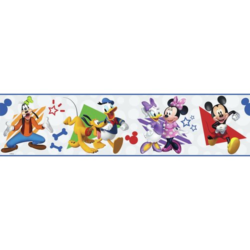 Mickey Mouse and Friends Peel and Stick Wallpaper Border