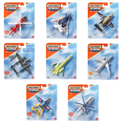 Matchbox Sky Busters 2026 Wave 2 Vehicles Case of 8
