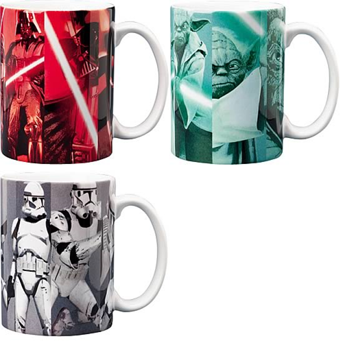 Star Wars Picture Grid Coffee Mug Set - Entertainment Earth