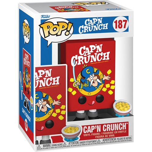 Quaker Cap'N Crunch Cereal Box Pop! Vinyl Figure
