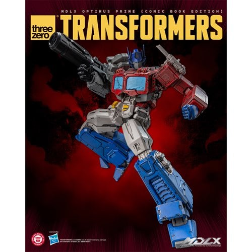Transformers Optimus Prime Comic Book Edition MDLX Action Figure