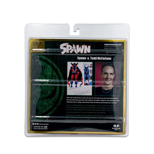 Spawn McFarlane Toys 30th Anniversary Spawn and Todd McFarlane 7-Inch Scale Action Figure 2-Pack