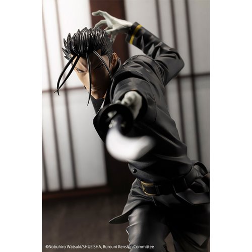 G.E.M. Series Rurouni Saito Hajime 1/8 Scale PVC Statue – 180mm Tall Collectible Figure With Interchangeable Parts - View #3
