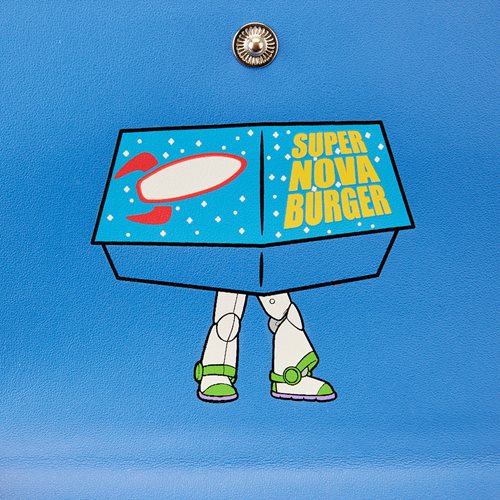 Toy Story Pizza Planet Super Nova Burger Glow-in-the-Dark Wallet