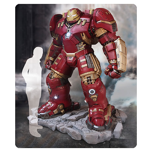 Avengers: Age of Ultron Iron Man Hulkbuster 1:1 Scale Life-Size Light-Up Statue