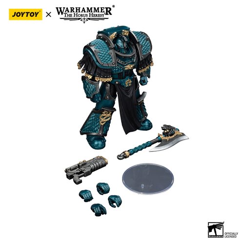 Joy Toy Warhammer The Horus Heresy Alpha Legion Lernaean Terminator with Volkite Charger 1:18 Scale