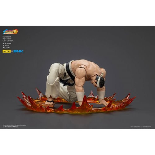 Joy Toy The King of Fighters '98 Ultimate Match Hero Team Goro Daimon 1:18 Scale Action Figure