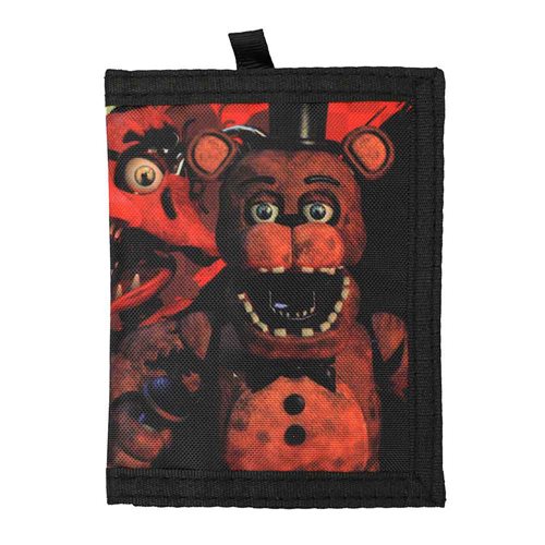 Five Nights at Freddy's Curved Bill Snapback Hat and Bi-fold Wallet