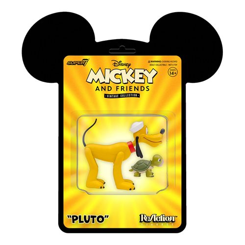 Disney Mickey and Friends Vintage Collection Pluto 3 3/4-Inch ReAction Figure