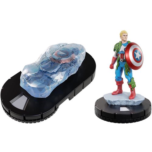 Marvel HeroClix Iconix: Captain America from the Ice Mini-Figure 2-Pack