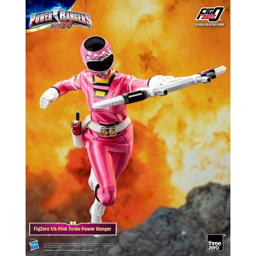 Power Rangers Turbo Pink Turbo Power Ranger FigZero 1:6 Scale Action Figure