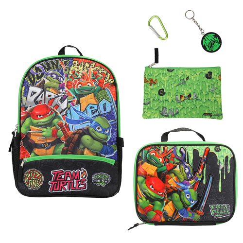 Teenage Mutant Ninja Turtles Backpack 5-Piece Set