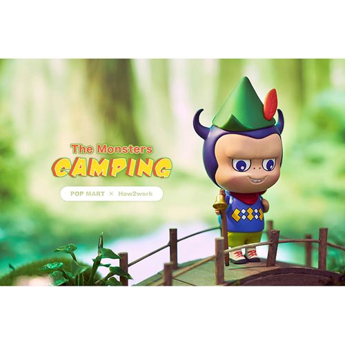 Labubu The Monster Camping Series Blind Box Mini-Figure