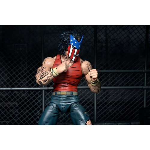 Teenage Mutant Ninja Turtles Mirage Comics Ultimate Casey Jones (Bodycount) 7-Inch Action Figure - L