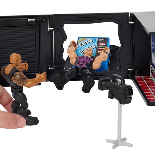 WWE Knuckle Crunchers Final Boss Microphone Playset