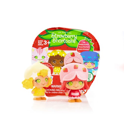Strawberry Shortcake 1 1/2-Inch Cheebee Mini-Figures Display Case of 12