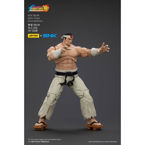 Joy Toy The King of Fighters '98 Ultimate Match Hero Team Goro Daimon 1:18 Scale Action Figure