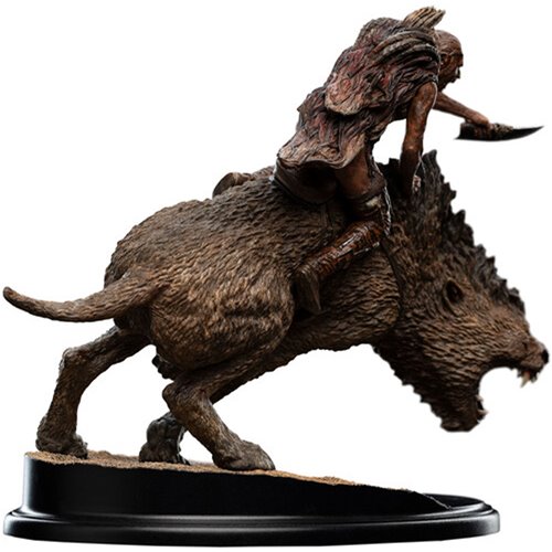 The Lord of the Rings Trilogy Sharku on Warg Miniature Polystone Statue