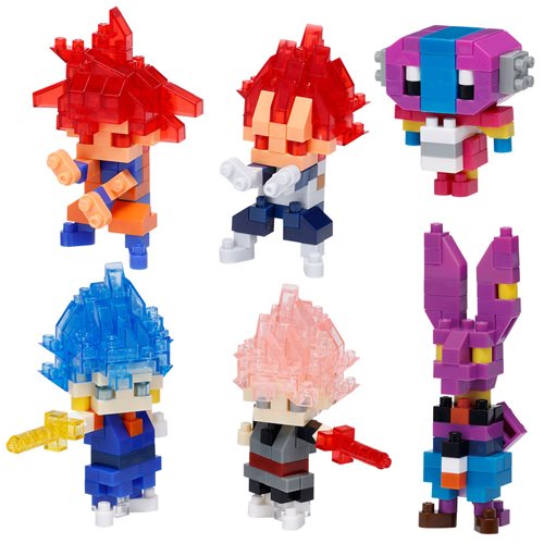 Dragon Ball Super Series 1 Nanoblock Mininano Blind-Box Case of 6