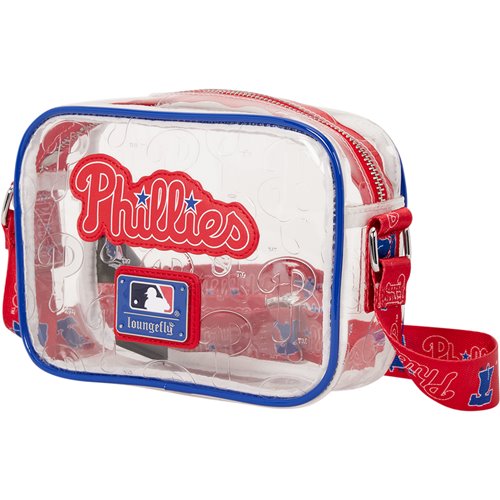 MLB Philadelphia Phillies Clear Crossbody Bag