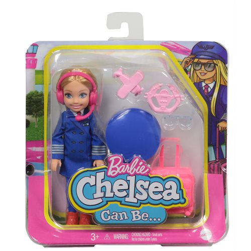 Barbie Chelsea Can Be Pilot Doll