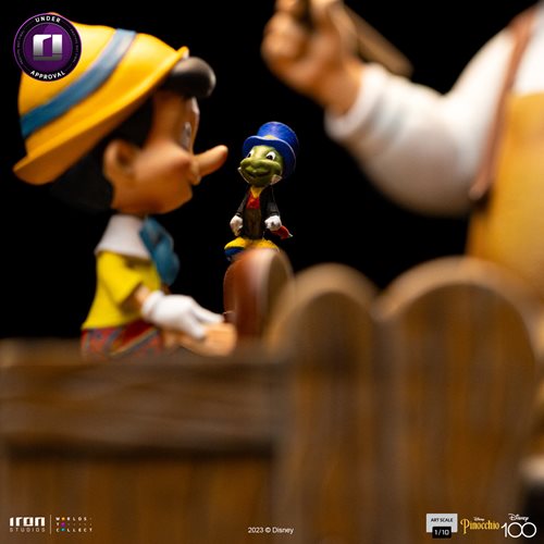 Disney 100 Pinocchio and Geppetto Art Scale Limited Edition 1:10 Statue