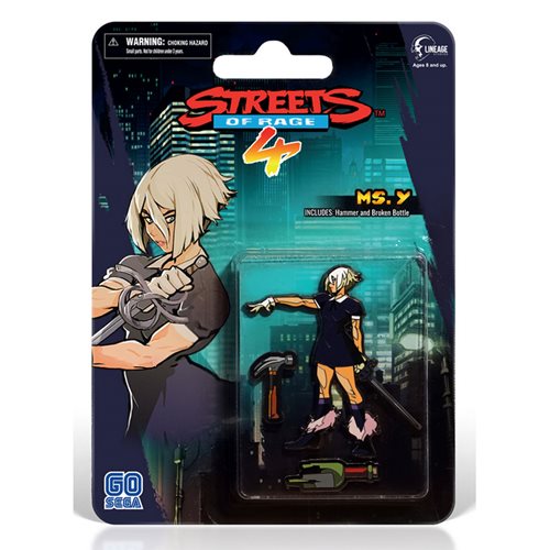 Streets Of Rage 4 Ms. Y Side-Scroller Pin Set