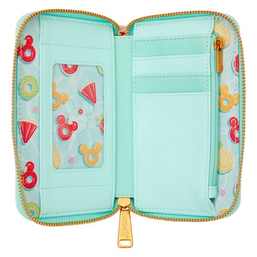 Mickey & Minnie Beach Fun Zip Around Wallet