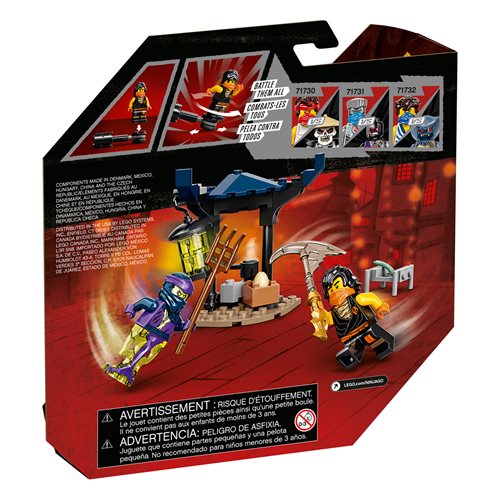 LEGO 71733 Ninjago Epic Battle Set Cole vs. Ghost Warrior