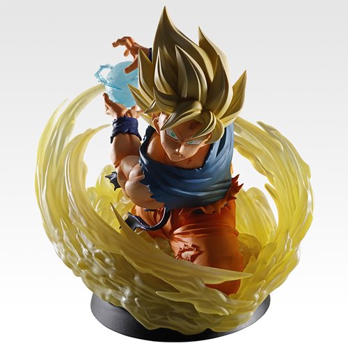 Dragon Ball Z Super Saiyan Son Goku Spectacle Battle Ichibansho Statue