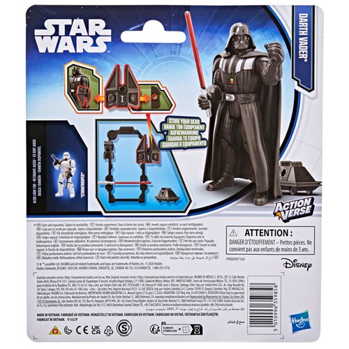 Star Wars ActionVerse 4 1/2-Inch Action Figures Wave 1 Set