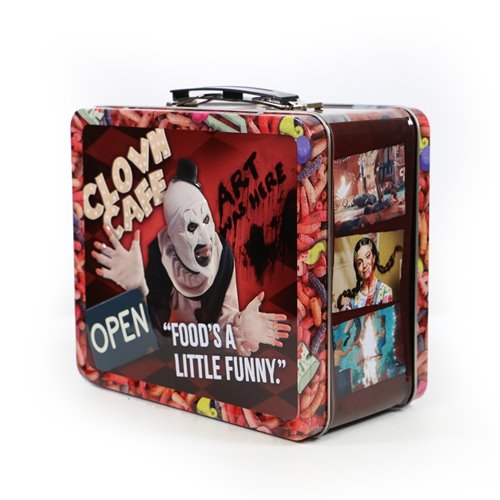 Terrifier 2 Tin Titans Lunch Box with Thermos - Previews Exclusive