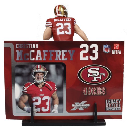 NFL SportsPicks 2024 Wave 2 San Francisco 49ers Christian McCaffrey 7-Inch Scale Posed Figure
