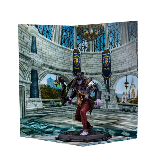 World of Warcraft Wave 1 Elf Druid Rogue Epic 1:12 Scale Posed Figure