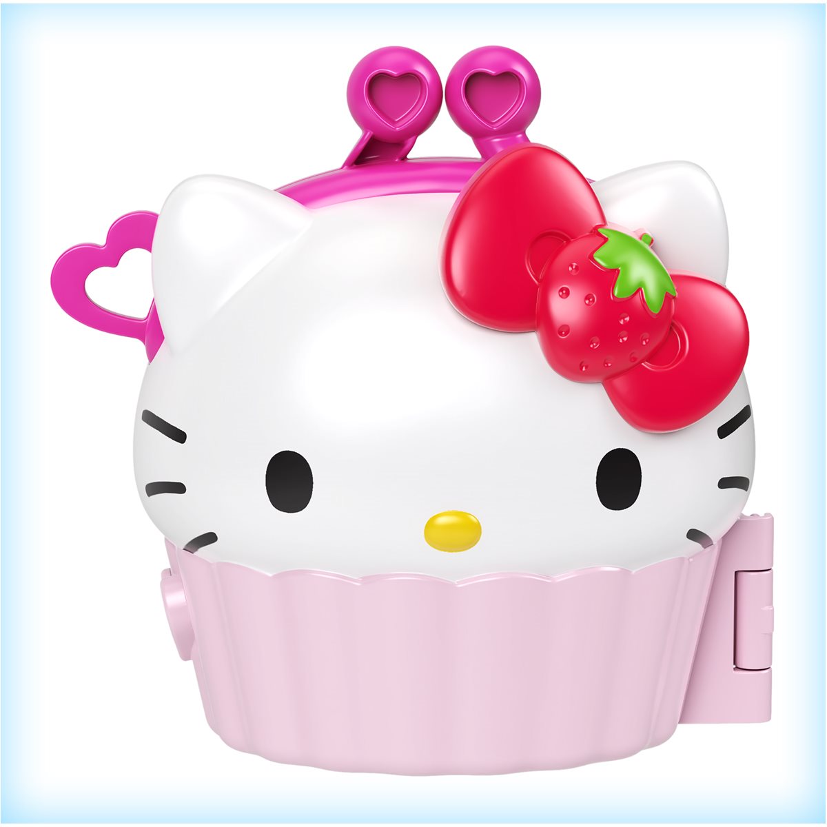 Hello Kitty Cafe Pink 3D Scenes Scenery Set Trinket Plush Desserts Cupcakes