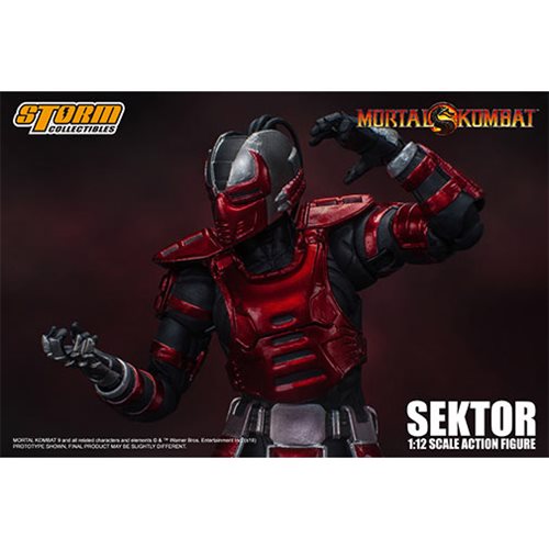 Mortal Kombat Sektor 1:12 Scale Action Figure