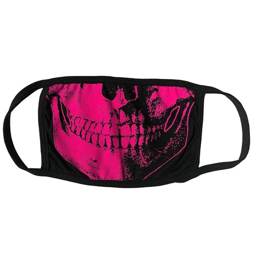 Skull Death Pink Face Mask