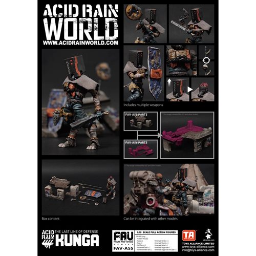 Acid Rain Kunga 1:18 Scale Action Figure