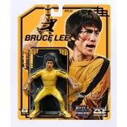 Heels and Faces Bruce Lee Yellow Tracksuit 4 1/2-Inch Scale Action Figure