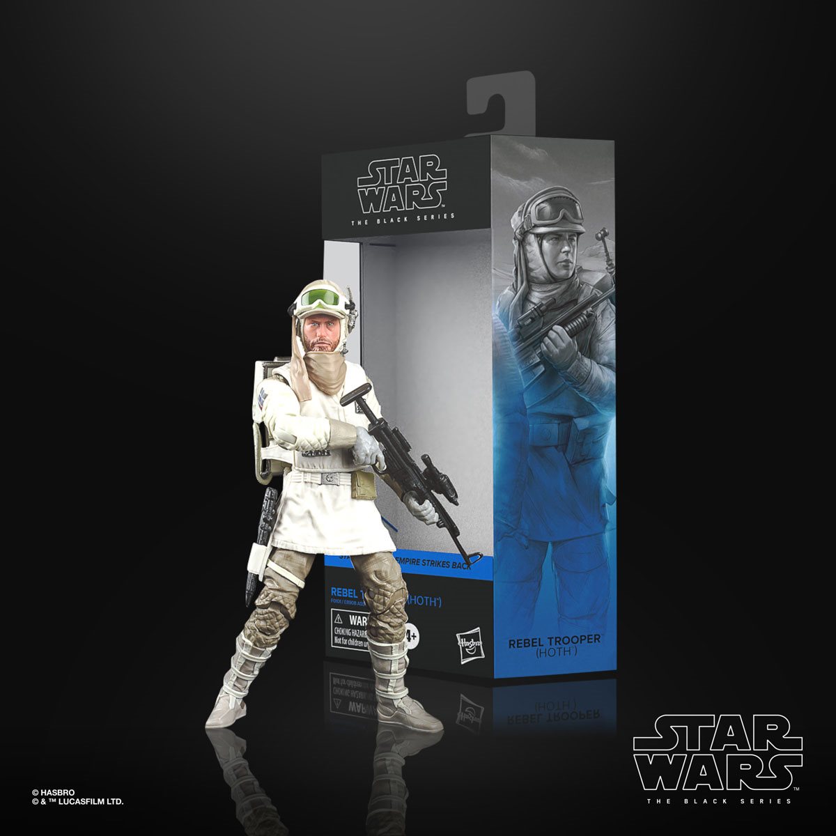Star Wars Figures with Guns Loose Lego Hoth Snow Trooper & Rebel Trooper 