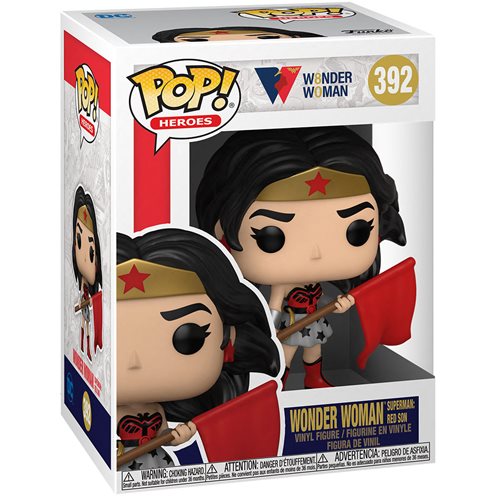 Wonder Woman 80th Anniversary Superman: Red Son Pop! Vinyl Figure